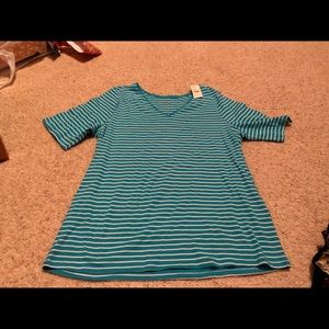 Lane Bryant V-Neck T-Shirt